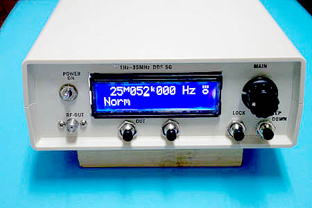 JR3TZB氏 の Hexプログラムを使った AD9850 DDS発振器